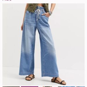 Pilcro Light Blue Flare Jeans